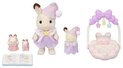 Sylvanian Families Chocolate zajačikovia spiaci súrodenci