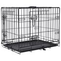 Cage Dog Fantasy pliable S 2 portes 61x43x49cm