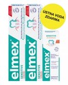 Elmex Sensitive duopack – 2x zubná pasta + 100 ml ústna voda