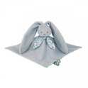 Kaloo Lapinoo Plüsch-Schmusetuch für Babys Häschen mit langen Ohren blau 30 cm