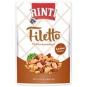 Beutel Rinti Filetto Adult Huhn und Lamm in Gelee 100g