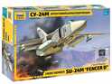 Model Kit repülőgép 7267 - Su-24M első bombázó "D" vívó (1:72)