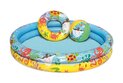 Bestway Nafukovací SET - bazén 112cm, plávacie koleso 51cm, lopta 41x15cm