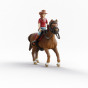 Schleich Hannah a Cayenne