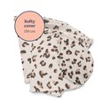 Bezug für multifunktionales Stillkissen Softy, LEOPARD CREAM