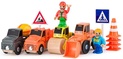 Woody Set autića - Građevinski strojevi, 12 kom