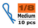 Spojnica za tijelo srednje 45° crna (10)