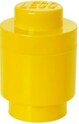 LEGO® úložný box guľatý - žltá 123 x 183 mm