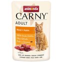 Animonda Carny Adult Rind- und Hühnerbeutel, 85 g