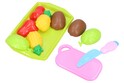 Geschnittenes Obstset mit Tablett 21x14 cm