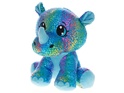 Rhinoceros Star Sparkle Plüsch blau 37 cm sitzend ab 0 m im Beutel