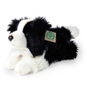 Border Collie de pluș culcat 30 cm ECO-FRIENDLY