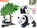 Zoolandia panda kölykökkel és kiegészítőkkel