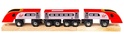 Bigjigs Rail Virgin Pendolino