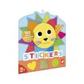 Janod Stickers Samolepky Geometrické tvary 150 ks