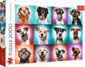 Trefl Puzzle 2000 - Lustige Hundeportraits II
