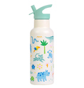 A Little Lovely Company - Edelstahl-Trinkflasche, 500 ml - Dschungel