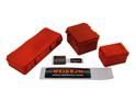 Boîtes H-Speed de différentes tailles 1:10 rouges (ensemble de 3 pièces)
