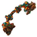 Igrača Dog Fantasy barvit bombažni vozel 4 stenji 60 cm