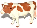Tehén figura 14 cm