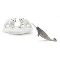Schleich Eisbären und Rutsche