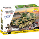 Cobi II WW Sd. Kfz. 124 WESPE 10,5 cm Leichte Feldhaubitze 18, 1:28, 855 k, 3 f