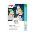 Haba Kreativset Erste Papierdurchstechung Schneemann