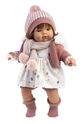 Llorens 38574 LOLA - realistická bábika so zvukmi a mäkkým látkovým telom - 38 cm
