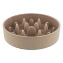 Bol Dog Fantasy anti-glouton EcoStyle beige 14cm, 400ml