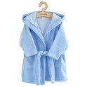 Detský froté župan New Baby blue