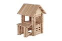 Bausatz Holzhaus 102 Teile in Schachtel 28x18x7cm