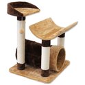 Aire de repos Magic Cat Fiona marron 58x49x72cm