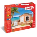 TEIFOC Baukasten Sommerhaus 130 Teile