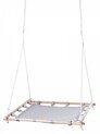 Woody Carré à bascule avec tissu, 100cm