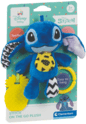 Plyšová hrkálka s úchytom - Stitch