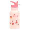 A Little Lovely Company - bottiglia d'acqua in acciaio inossidabile, 350 ml - gelato