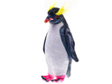 Peluche pinguino delle rocce 23 cm