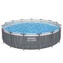 Bestway 561GD Pool mit Metallrahmen Steel Pro Max, 457x107cm mit Zubehör