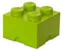 LEGO® Aufbewahrungsbox 4 - hellgrün 250 x 250 x 180 mm