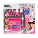 Coffret de maquillage rose-violet