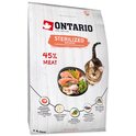 Krma Ontario Cat Sterilized Salmon 6,5 kg
