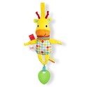 BRIGHT STARTS Играчка с мелодия на C пръстен Pull, Play &amp; Boogie™ жираф 0м+