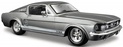 Maisto - 1967 Ford Mustang GT, metal šedý, 1:24