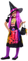 Costume da strega magica per bambini taglia 5-7 anni