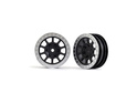 Disco Traxxas 2.2" gris/cromado (2) (delantero)