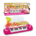 Bontempi Elektronický klavír ružovo-zelený