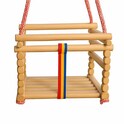 Baby Mix Babyschaukel aus Buchenholz natur