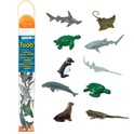 Safari® Toob  Ohrozené zvieratá more 10 figúrok
