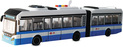 CITY SERVICE CAR - 1:16 Съчленен автобус - син на инерция със звуци