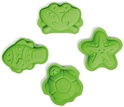 Bigjigs Toys Forme din silicon din Lunca verde